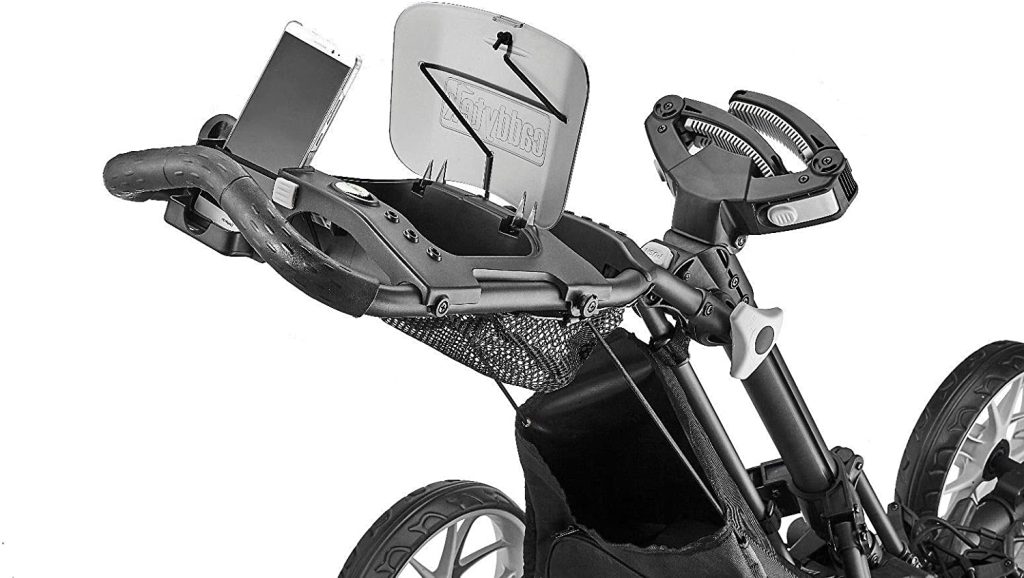 caddytek ez tour detalle soporte gps